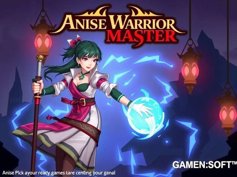 Anise Warrior Master Official Game Art Anise Warrior Master Game Cover Art